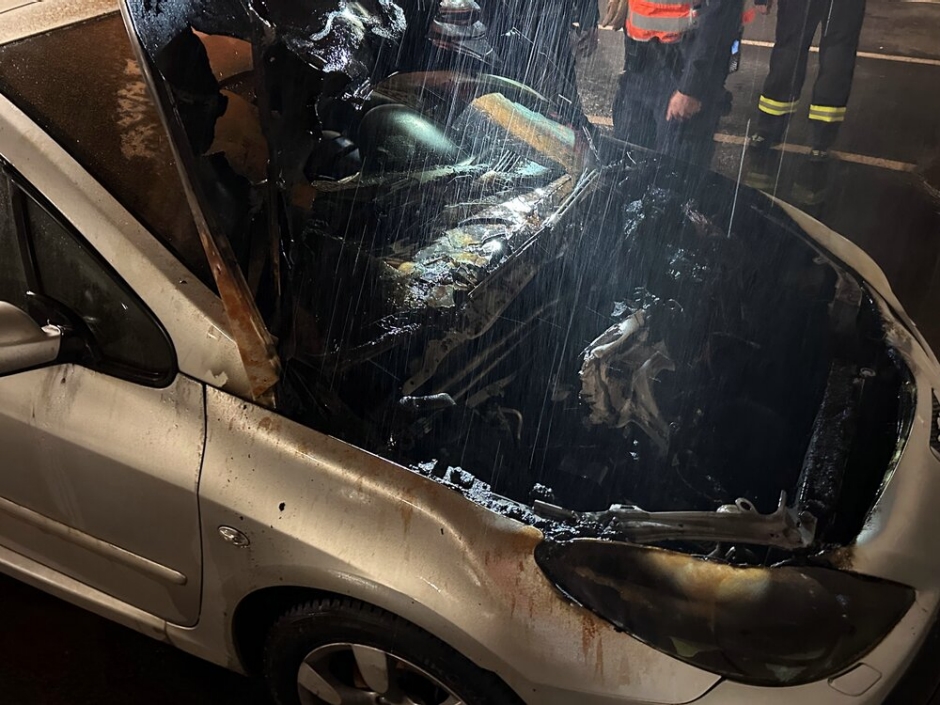 Besch&auml;digtes Auto